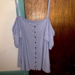 American Eagle cold shoulder top